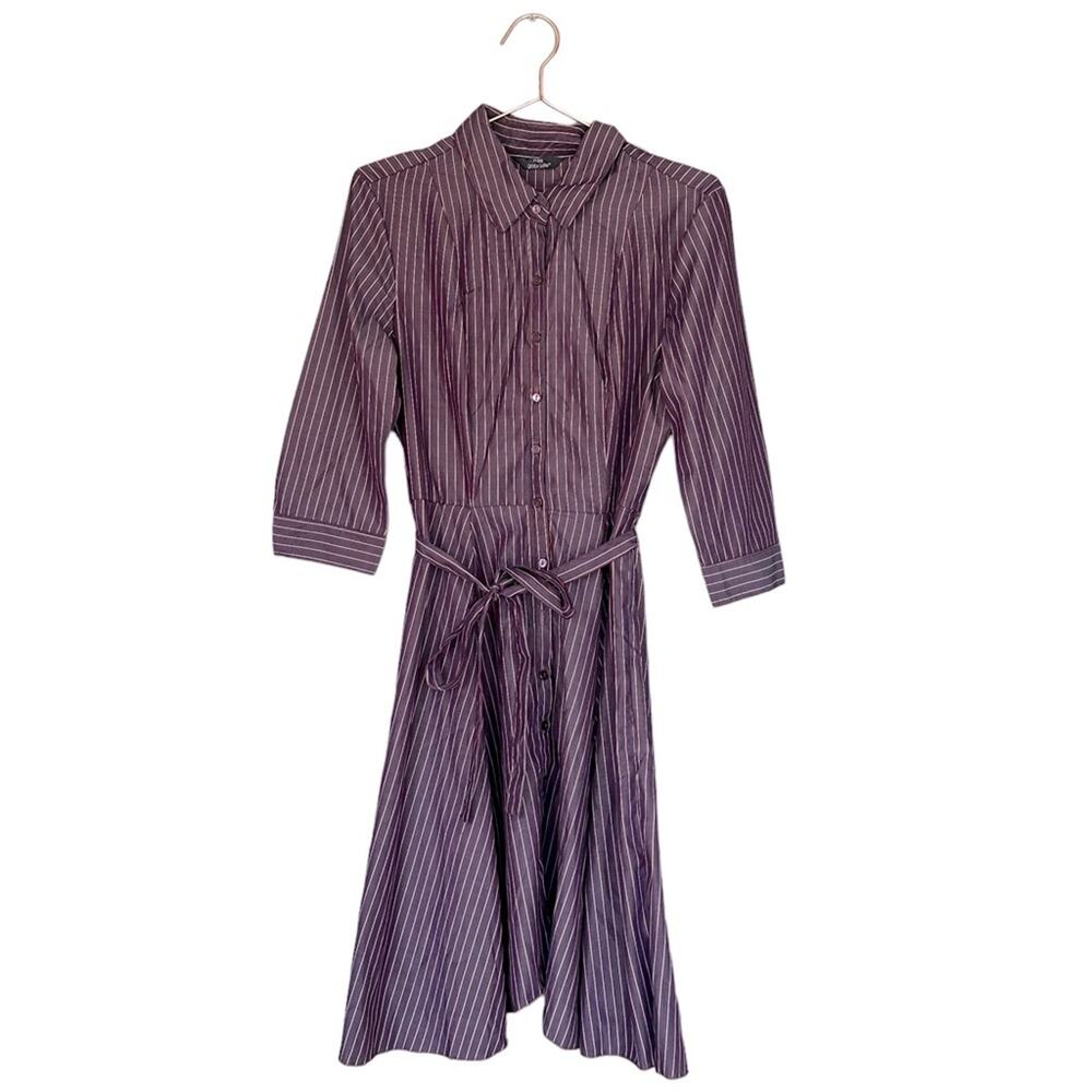 Mlle Gabrielle new with tag button up shirt dress size large